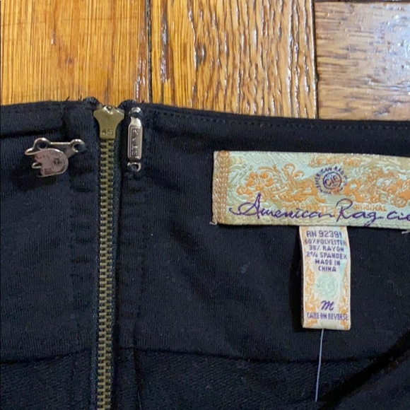 NWT American Rag black mini skirt size: M - Picture 2 of 6